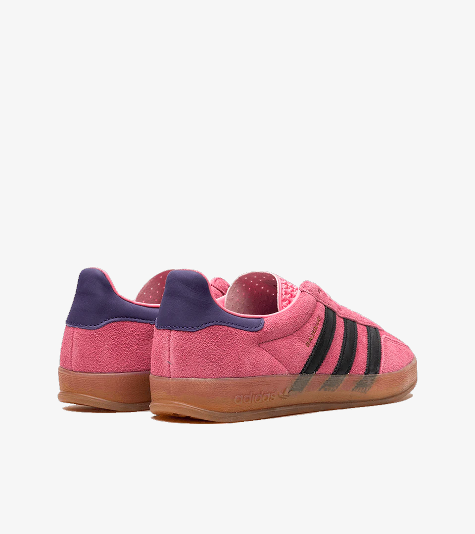 Adidas Gazelle Indoor Bliss Pink Purple (W) — Sneaker Suède Rose