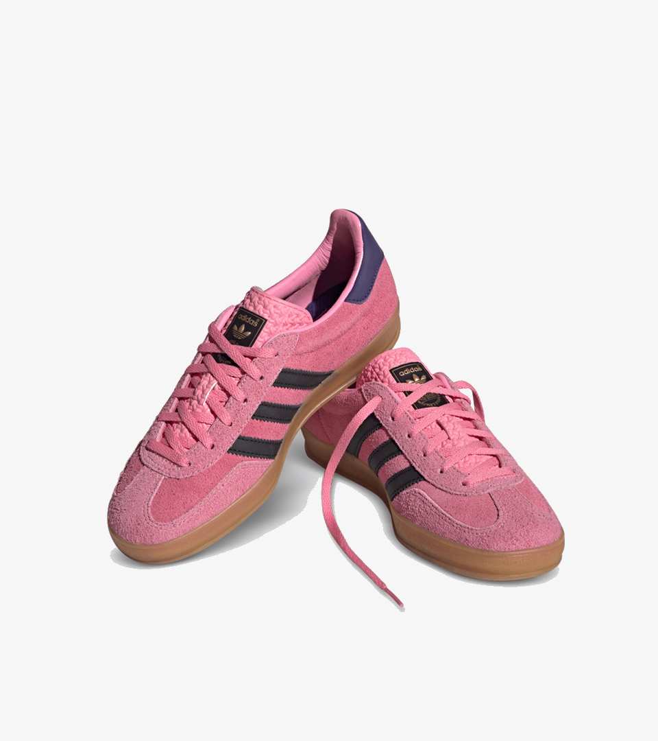 Adidas Gazelle Indoor Bliss Pink Purple (W) — Sneaker Suède Rose