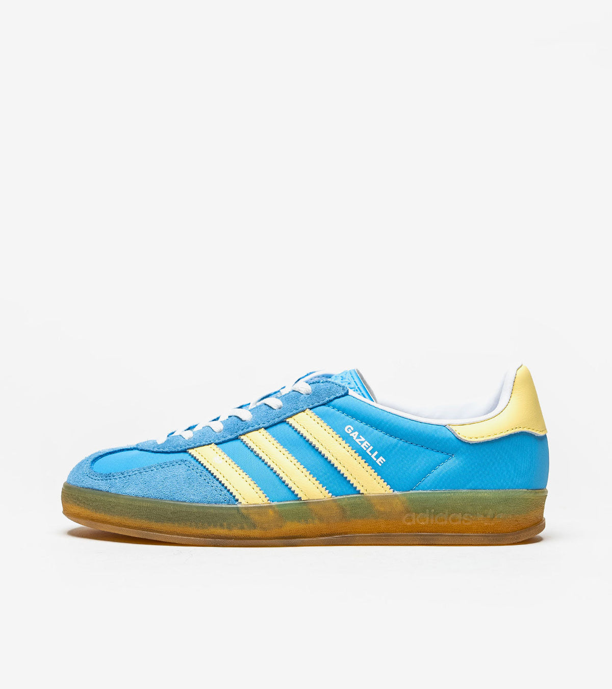 Adidas Gazelle Indoor – Semi Blue Burst / Almost Yellow (Femme)