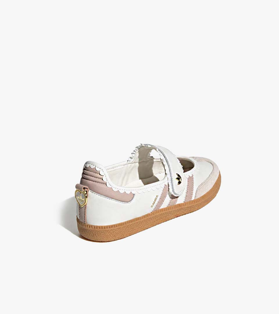 Adidas Samba Jane Ruffle Pack – White Pink Gum (Femme)