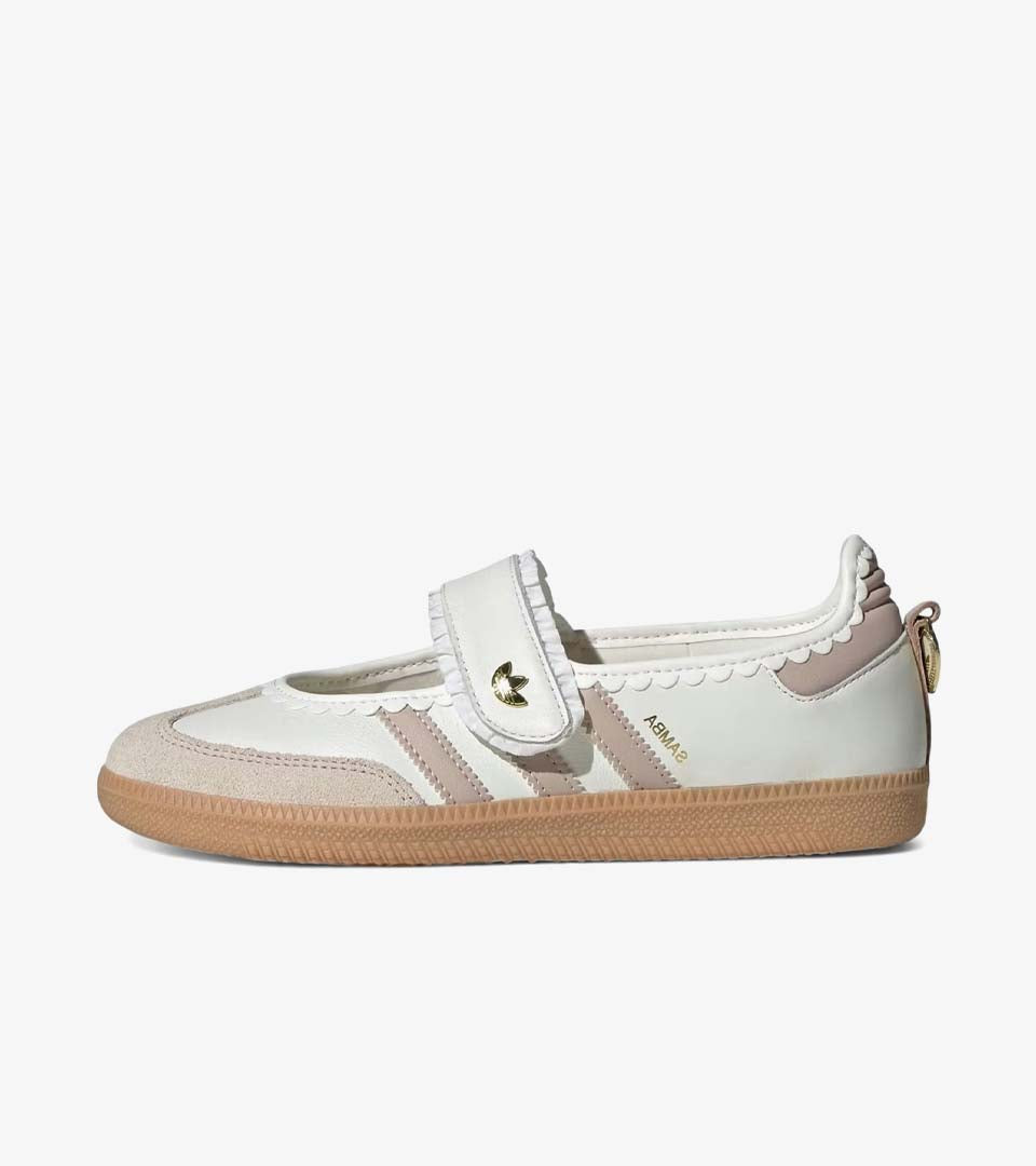 Adidas Samba Jane Ruffle Pack – White Pink Gum (Femme)