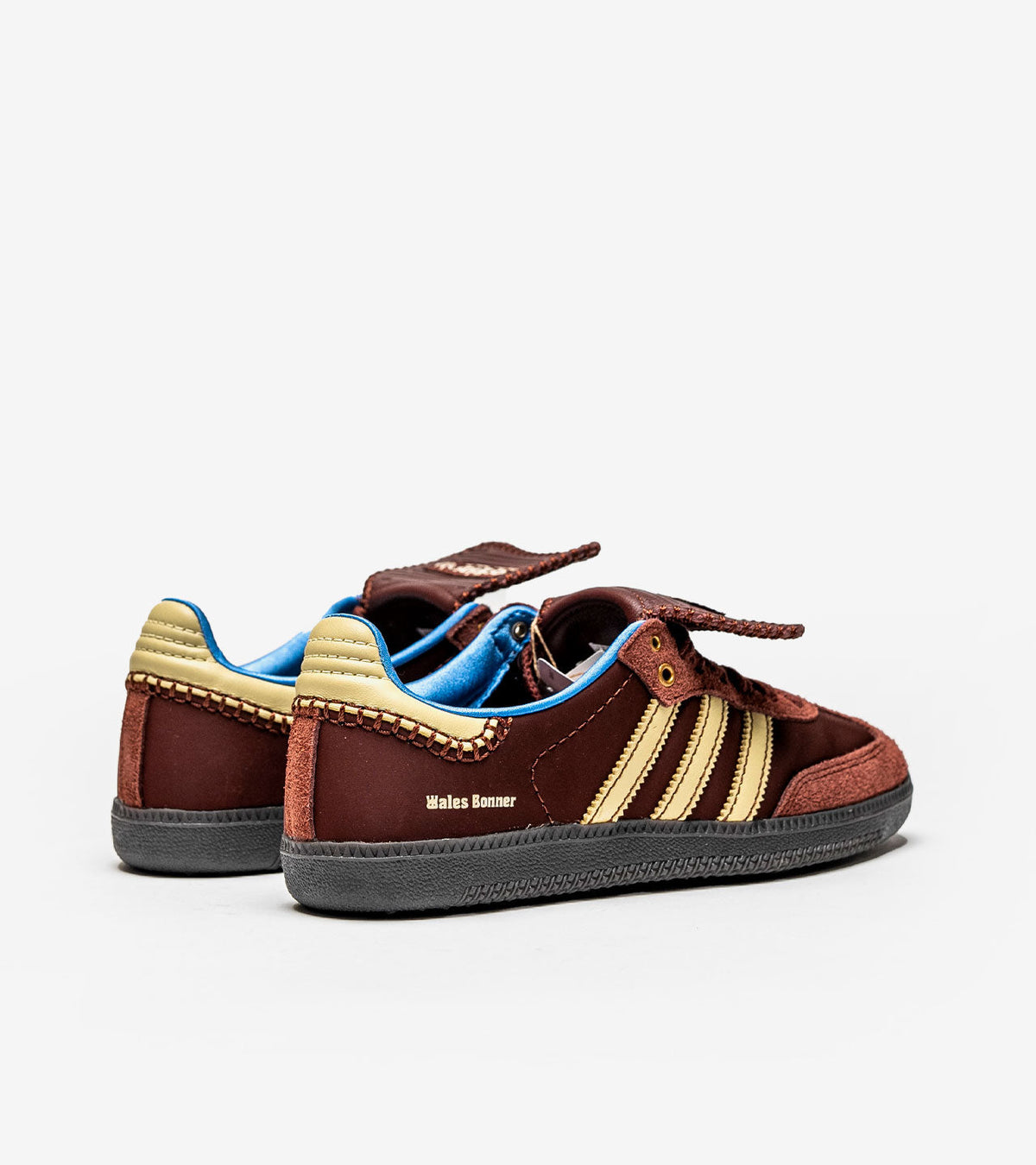 Adidas Samba Nylon Wales Bonner – Fox Brown / Sandy Beige / Lucky Blue