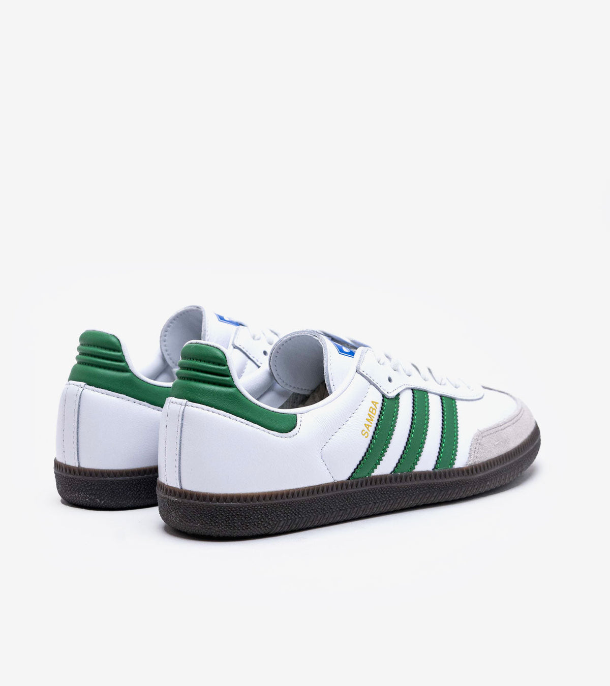 Adidas Samba OG — Blanc / Vert (IG1024)