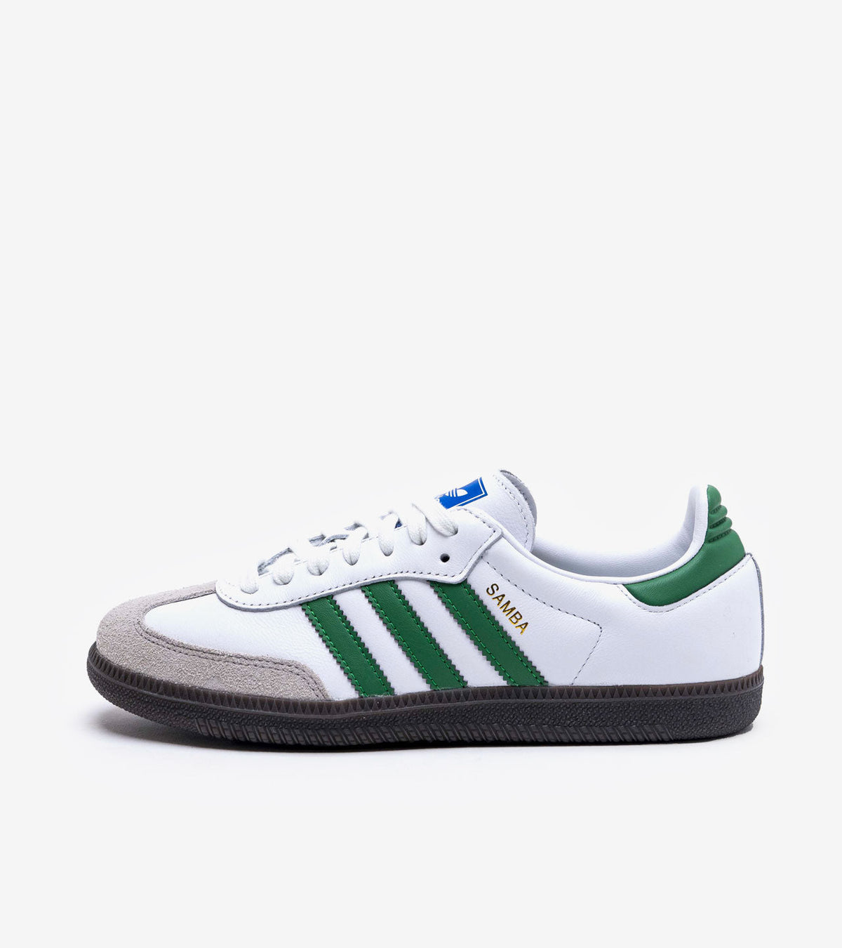 Adidas Samba OG — Blanc / Vert (IG1024)