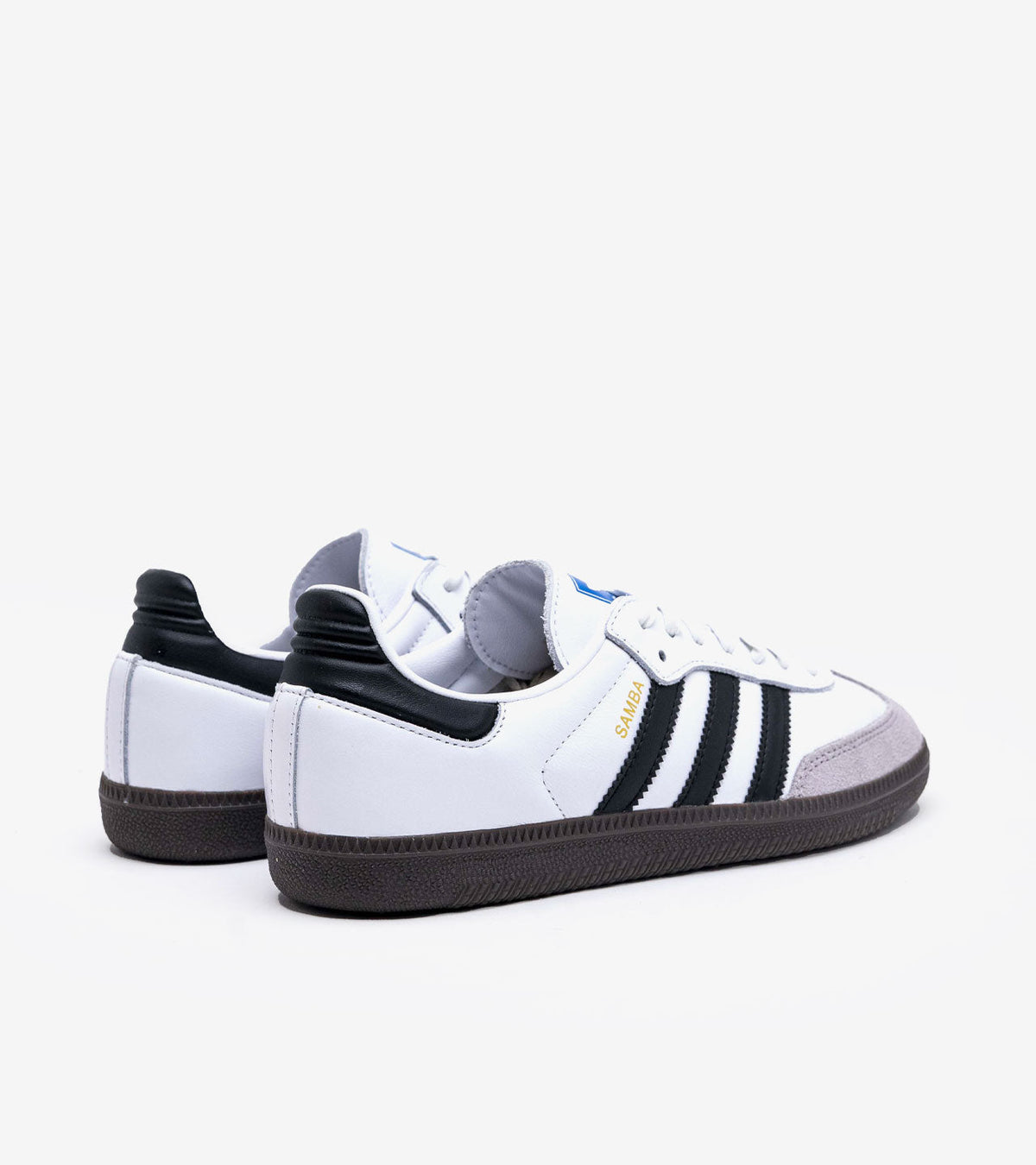 Adidas Samba OG — Cloud White / Core Black (B75806)