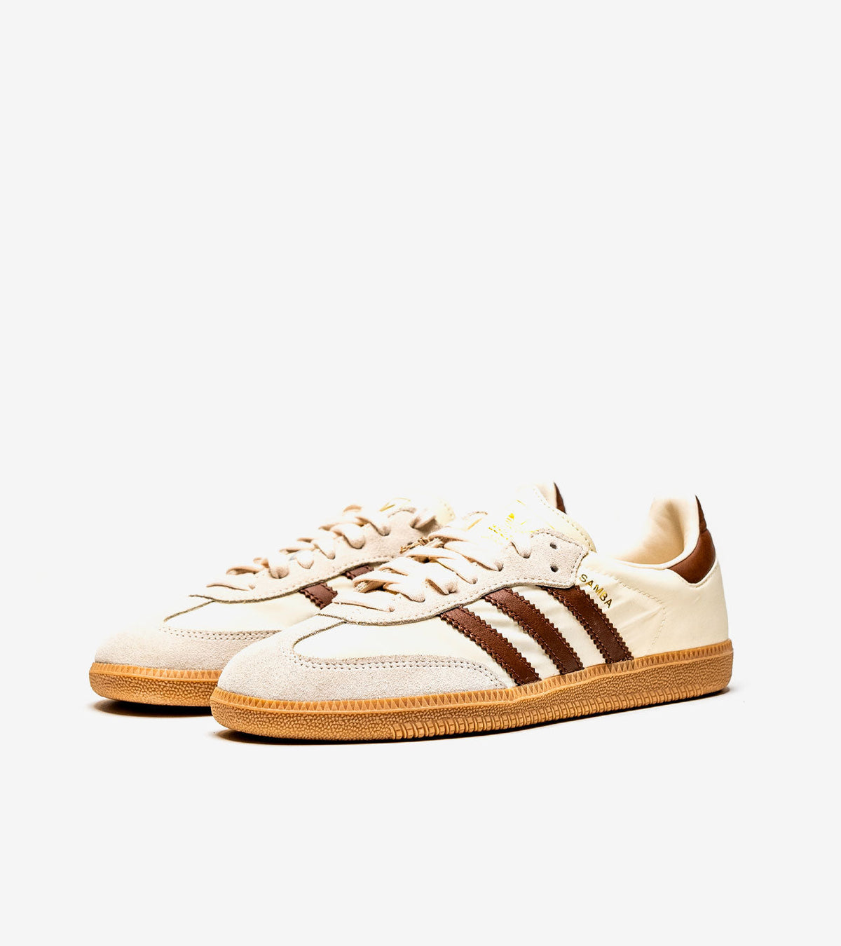 Adidas Samba OG – Cream White / Preloved Brown (ID1447)