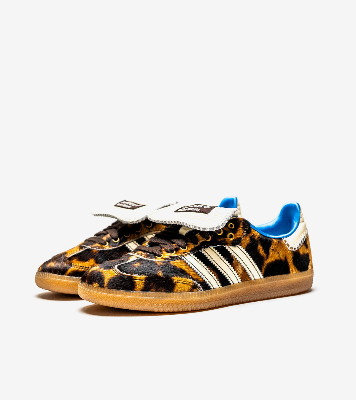 Adidas Samba Pony Wales Bonner 'Leopard' — Collaboration AH2023