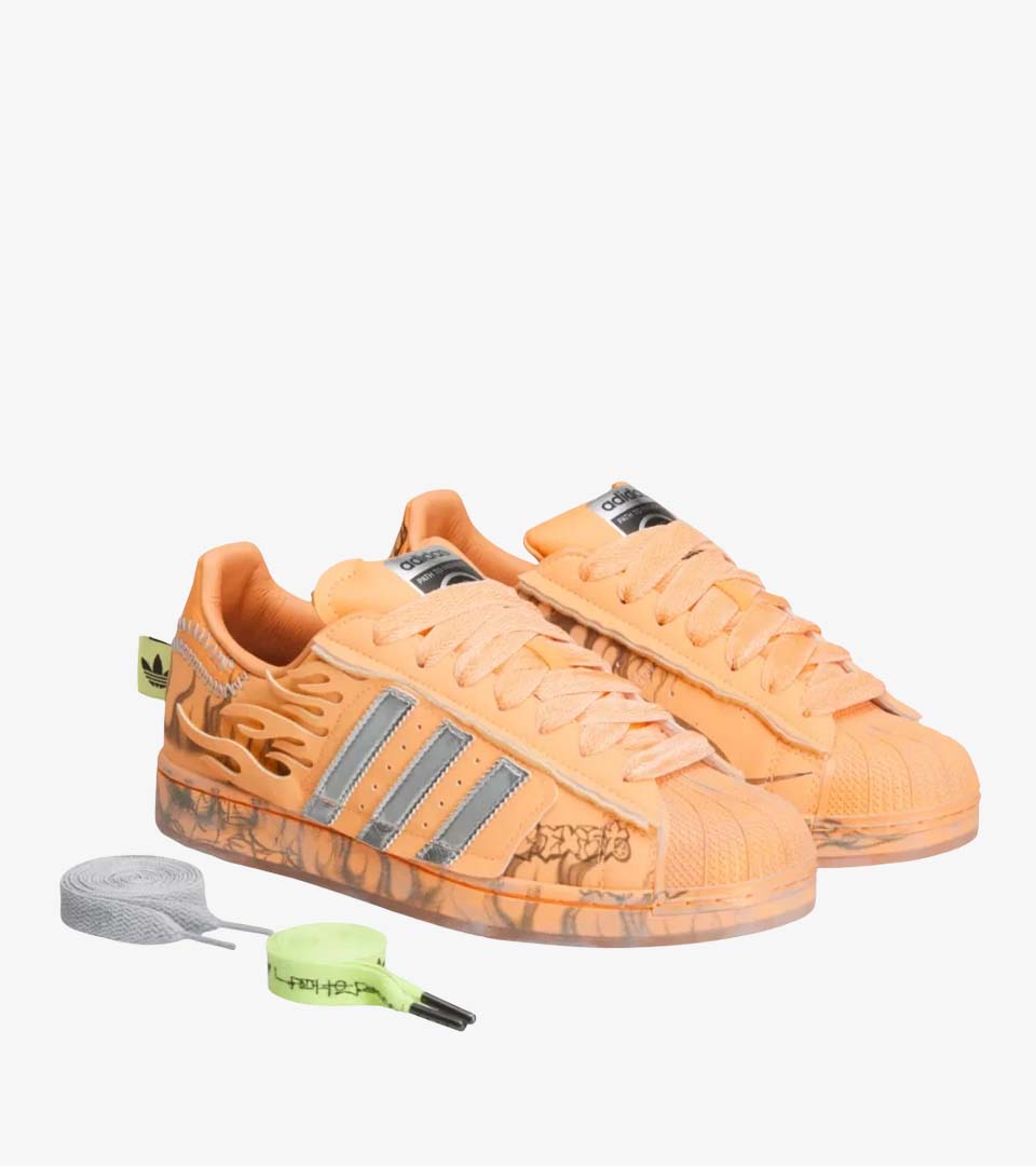 Adidas Superstar x Hellstar – Hazy Orange (LA1501)