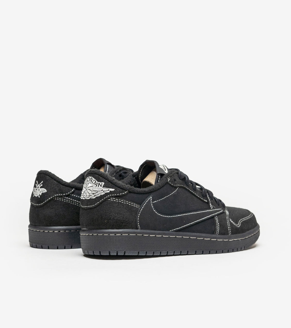 Air Jordan 1 Low SP Travis Scott Black Phantom — Collaboration Cactus Jack