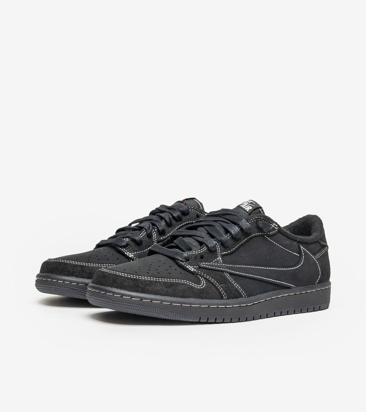 Air Jordan 1 Low SP Travis Scott Black Phantom — Collaboration Cactus Jack