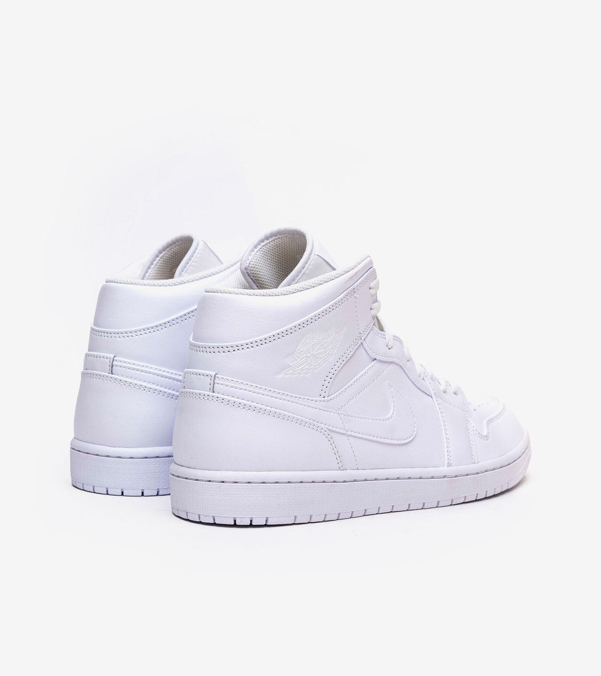 Air Jordan 1 Mid Triple White (2022) — Sneaker Toute Blanche