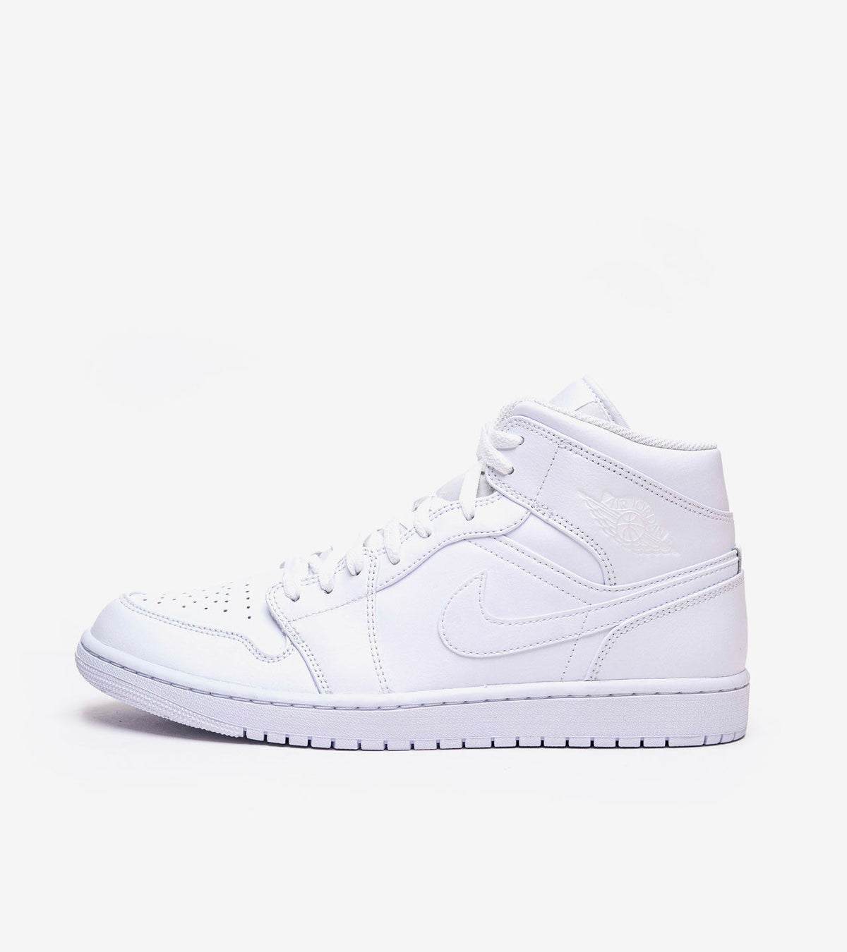 Air Jordan 1 Mid Triple White (2022) — Sneaker Toute Blanche