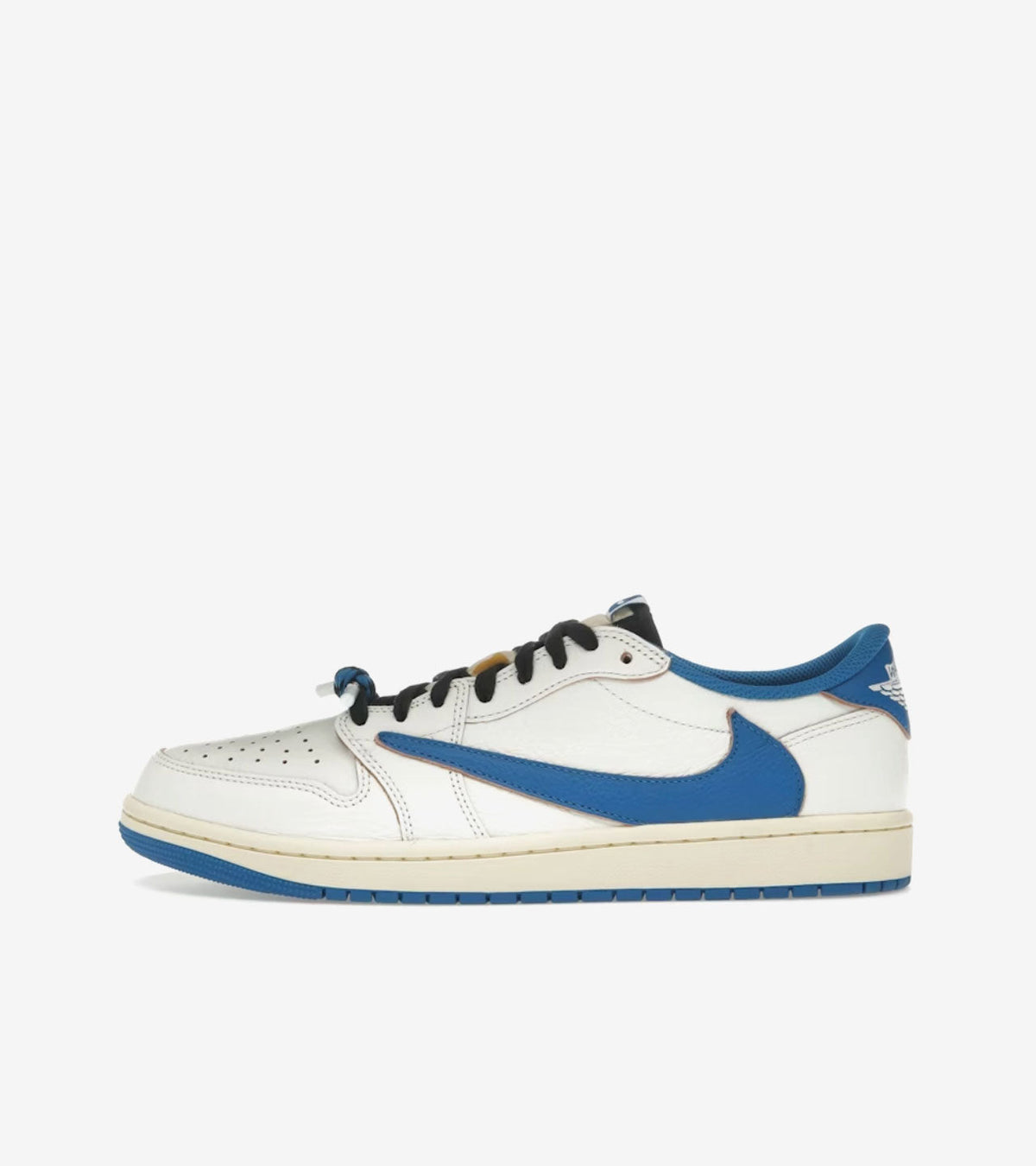 Air Jordan 1 Retro Low OG SP – Fragment x Travis Scott Sail Military Blue