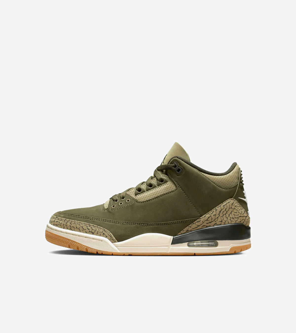Air Jordan 3 Retro « Family Affair » — Medium Olive / Sequoia