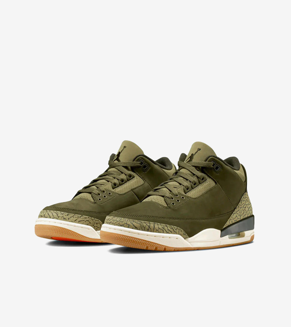 Air Jordan 3 Retro « Family Affair » — Medium Olive / Sequoia