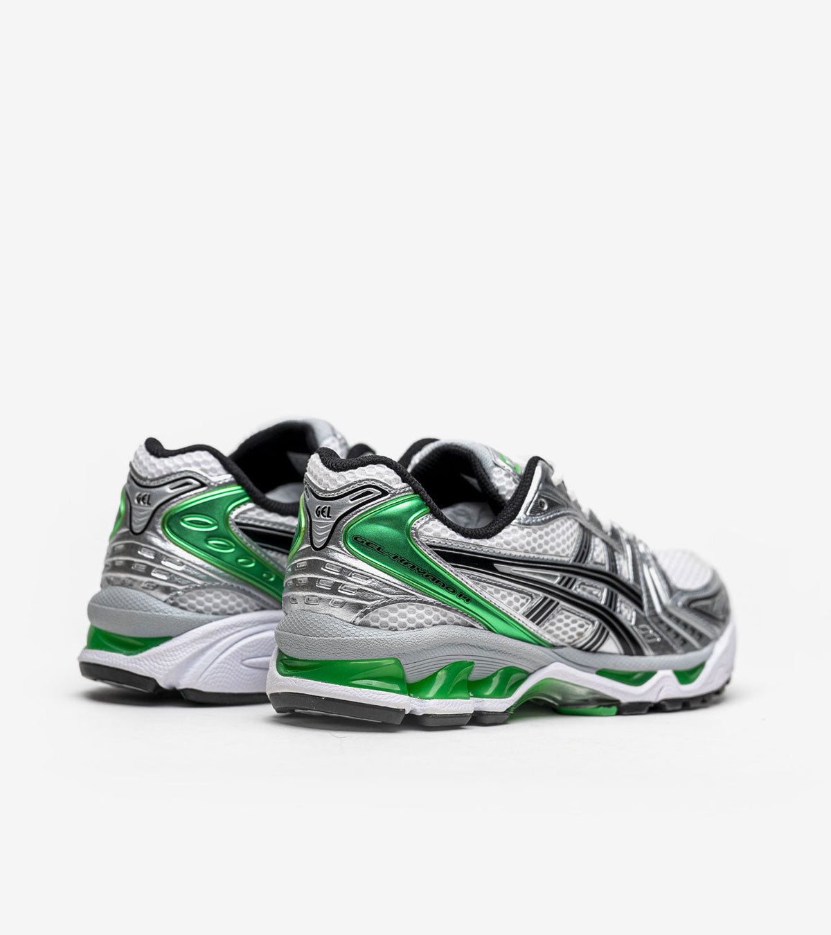 ASICS Gel-Kayano 14 — Blanc / Vert Malachite (1201A019-110)