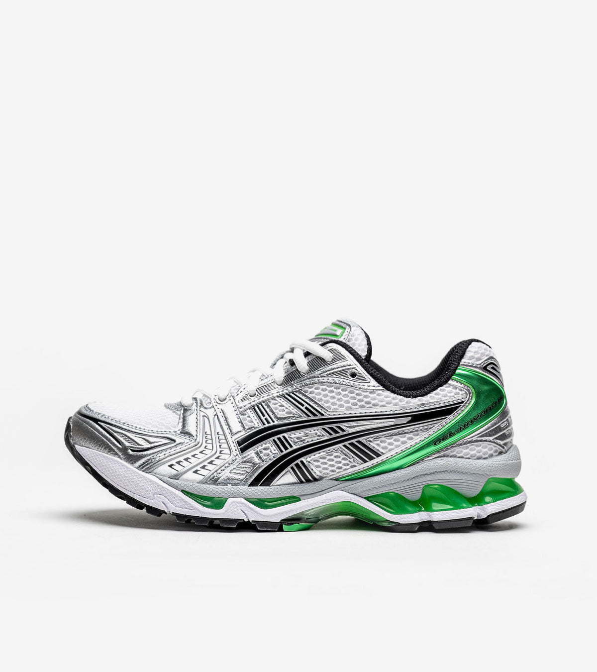 ASICS Gel-Kayano 14 — Blanc / Vert Malachite (1201A019-110)