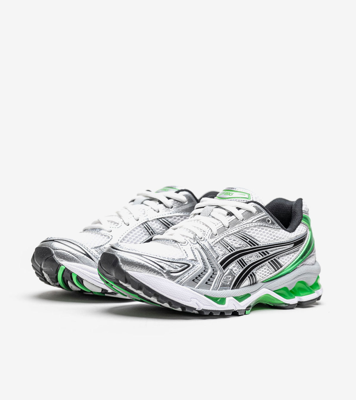 ASICS Gel-Kayano 14 — Blanc / Vert Malachite (1201A019-110)