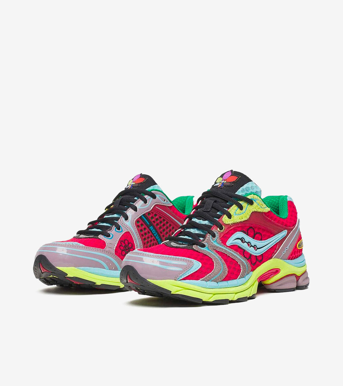 Autres marques — Saucony ProGrid Triumph 4 × Jae Tips « Flowers Grow Uptown » Poison Ivy