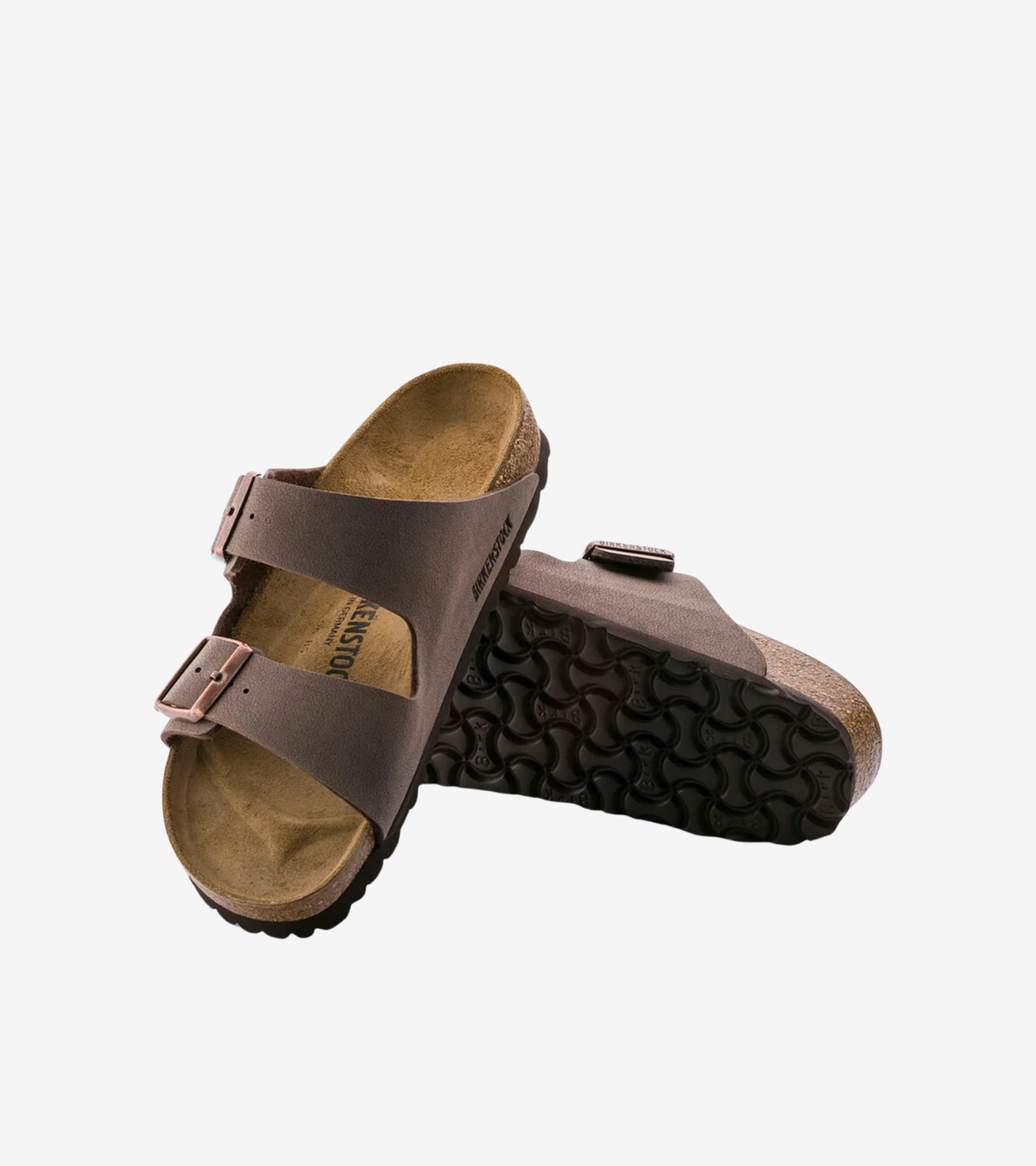 Birkenstock Arizona Birkibuc Mocca — Autres Marques