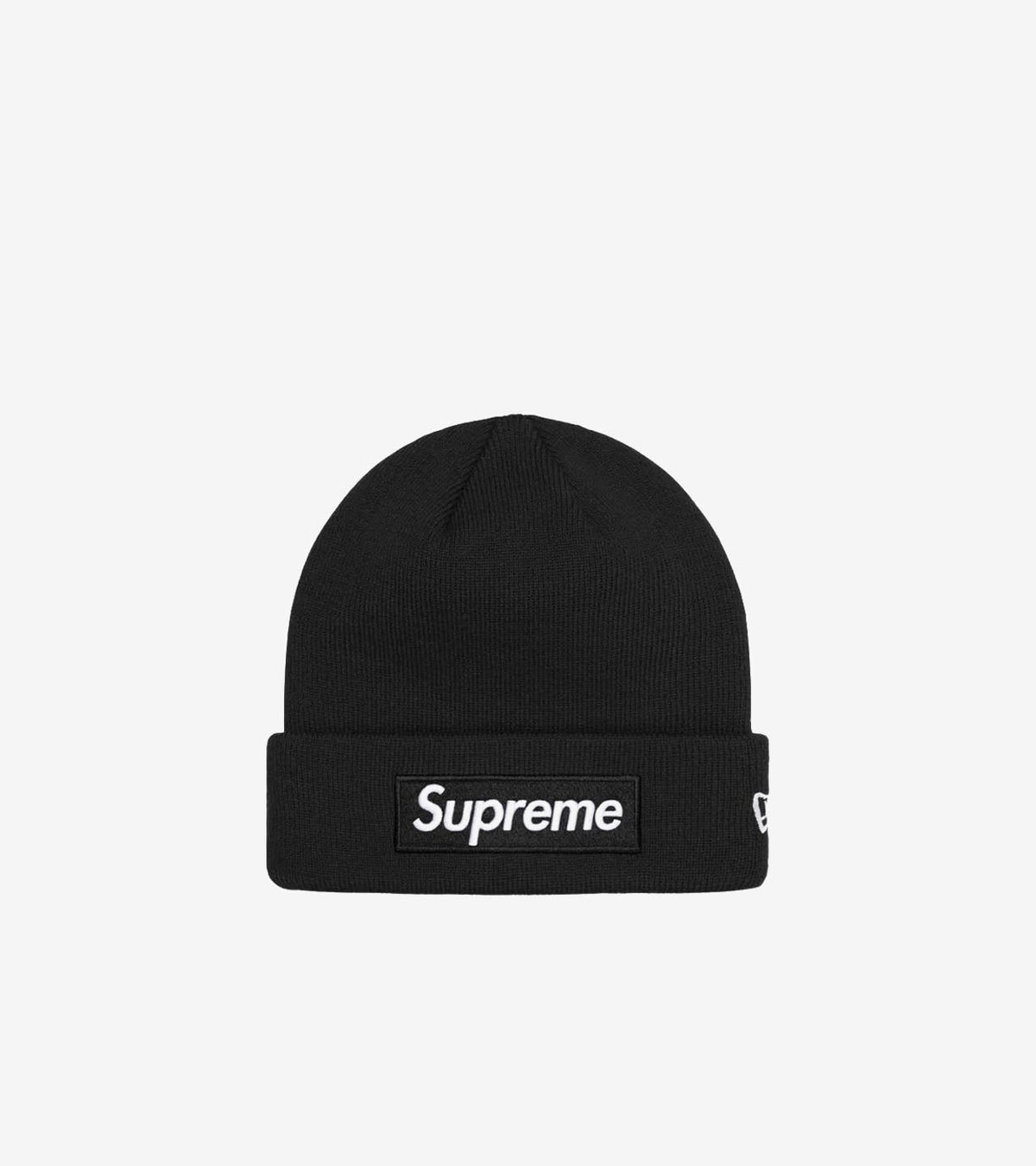 Bonnet Supreme x New Era Box Logo – Collection FW25 Noir