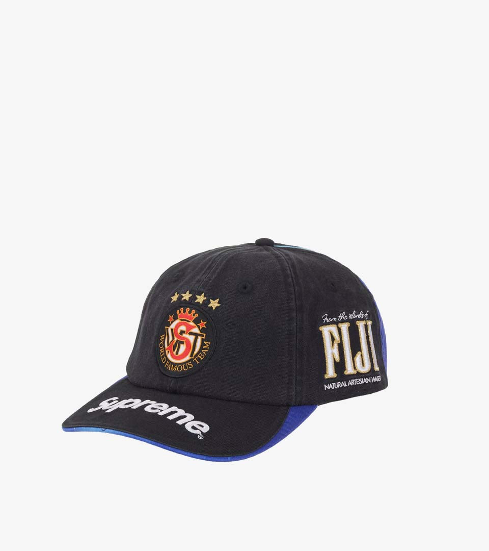 Casquette Supreme x Fiji 6-Panel – Noir (SS26)