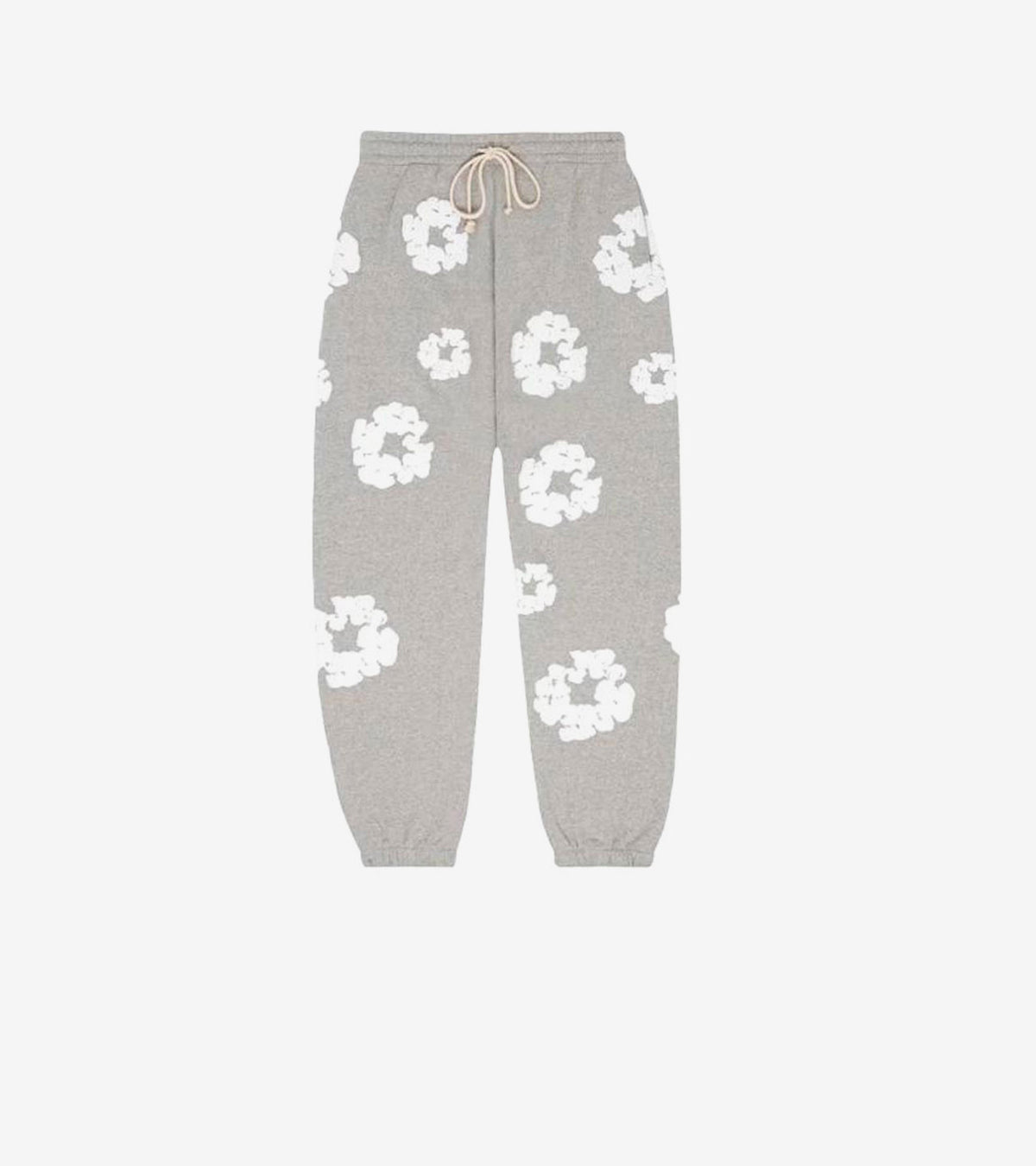 Denim Tears Cotton Wreath Sweatpant – Gris/Blanc