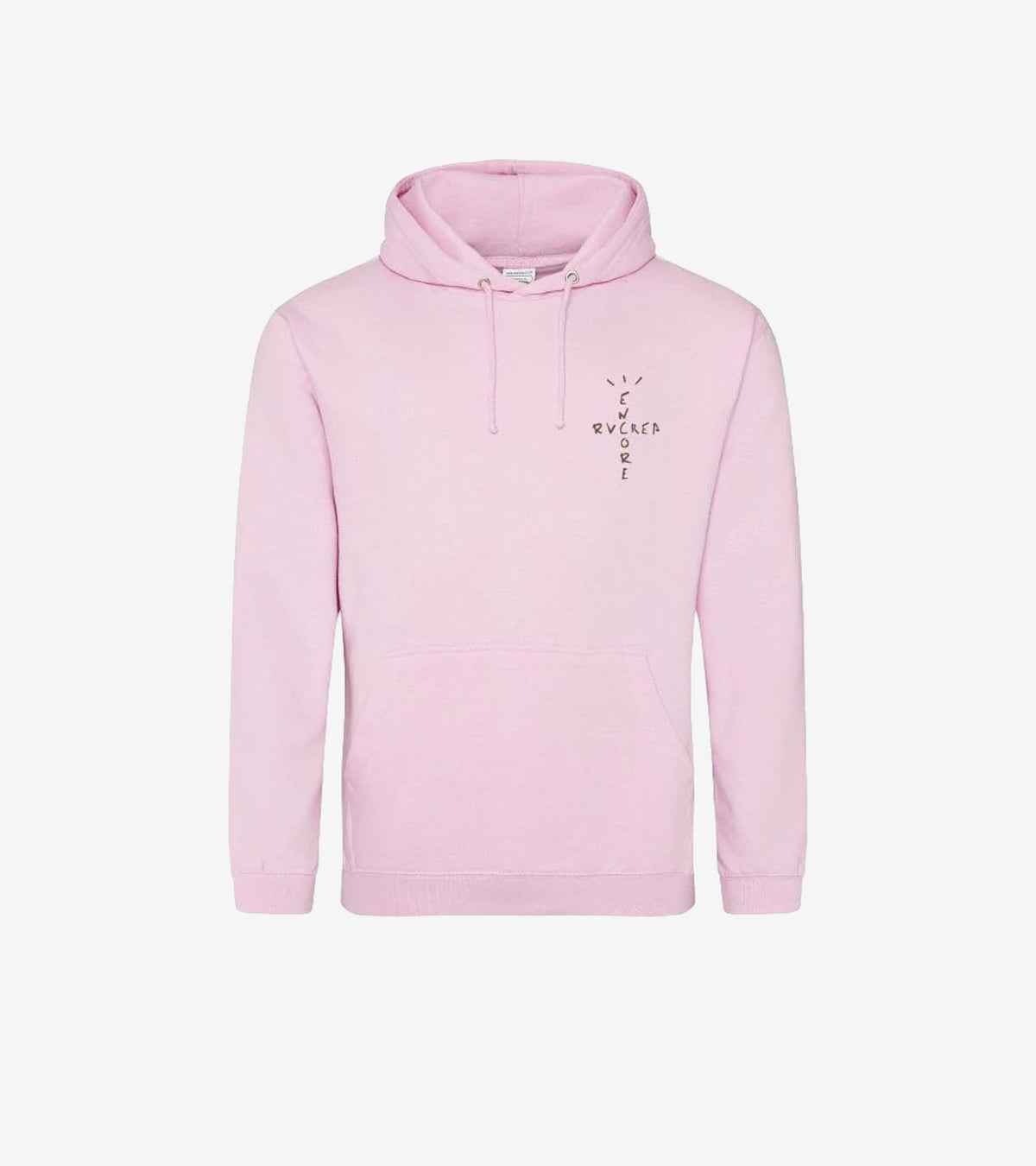 Encore Sneakers — Hoodie Dark Mocha Light Pink