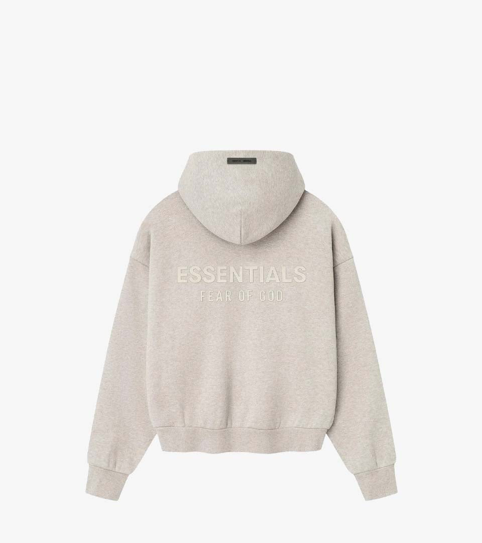 Fear of God Essentials Classic Hoodie – Heather Stone