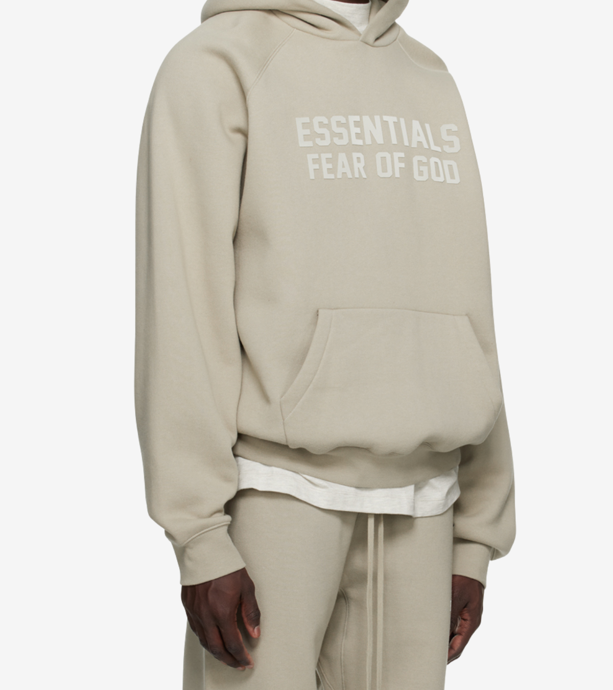 Fear of God Essentials Hoodie 'Seal' — Collection Essentials