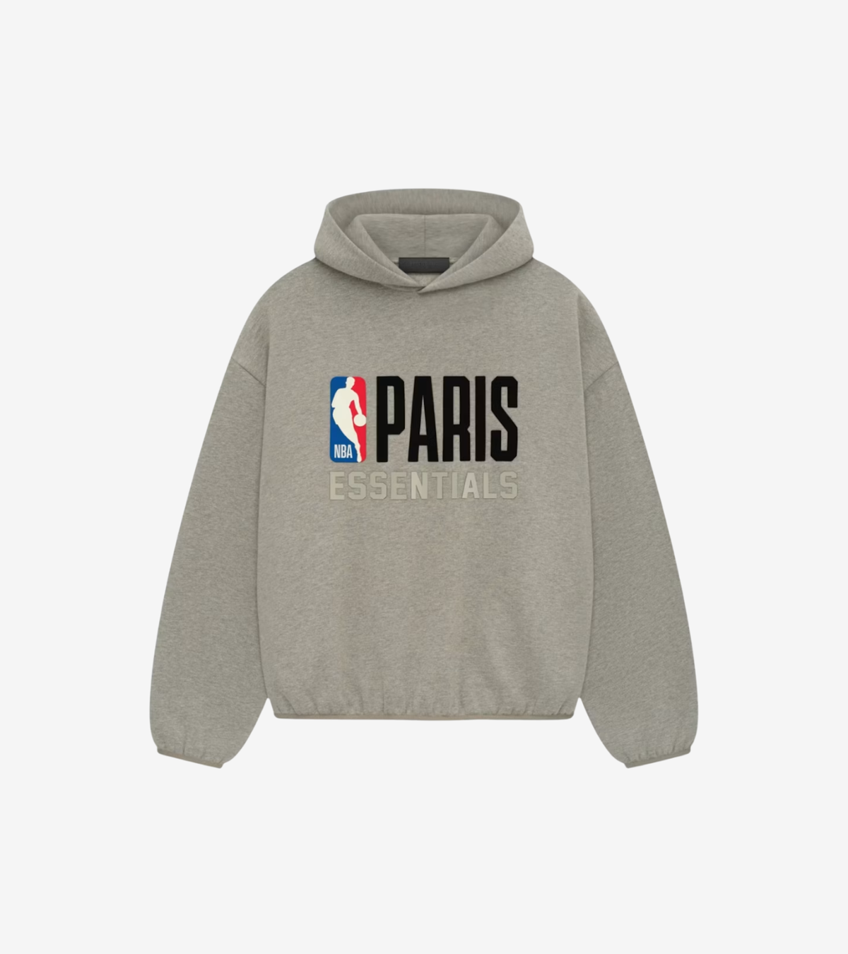 Fear of God Essentials x NBA Paris Hoodie 'Warm Heather'