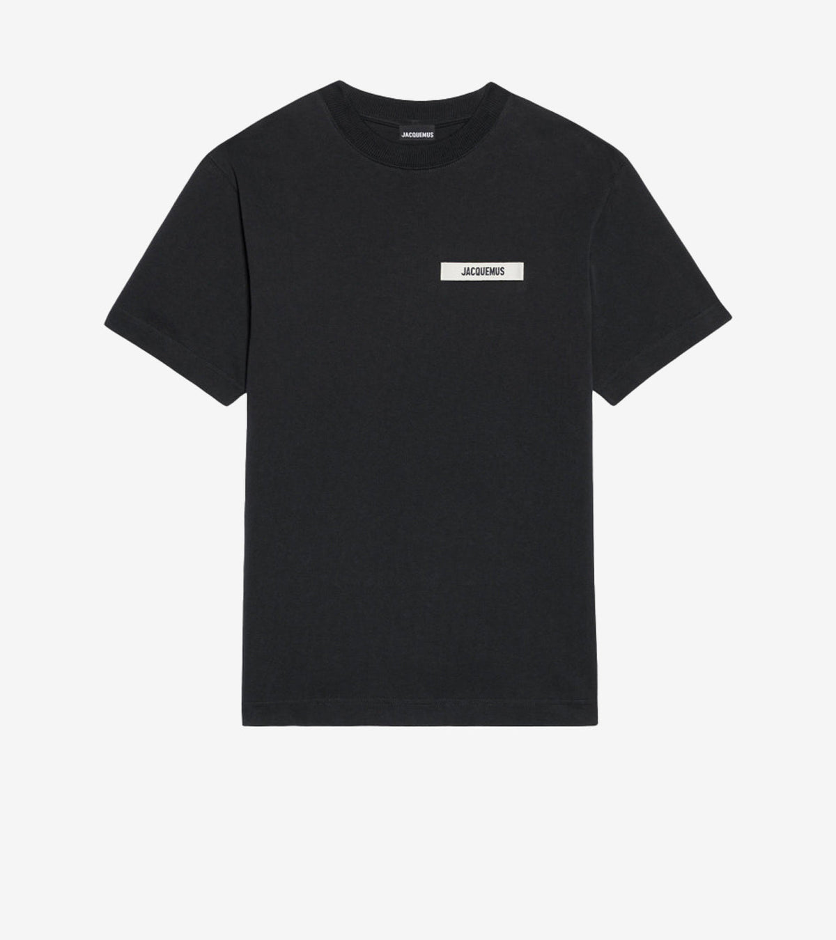 Jacquemus Le T-Shirt Gros Grain Noir – Livraison avant Noël en 48h