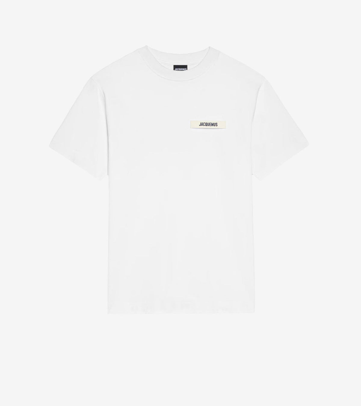 Jacquemus – Le T-Shirt Gros Grain White | Livraison avant Noël en 48h