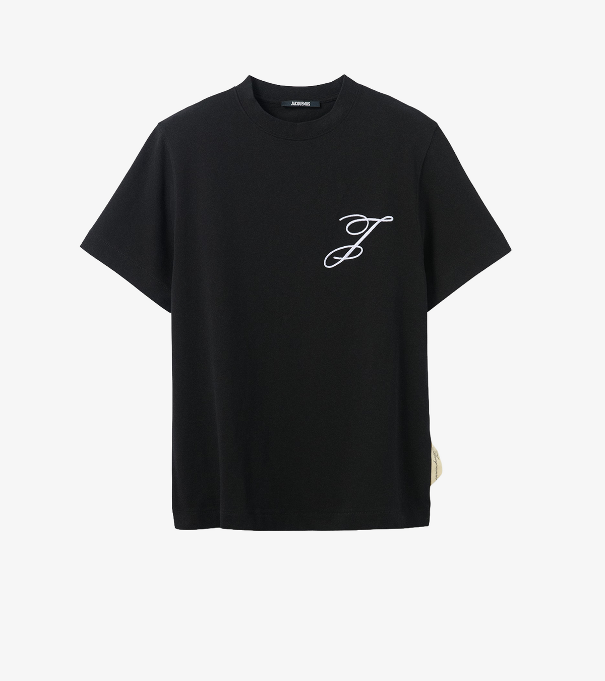 Jacquemus – T-Shirt Logo Black