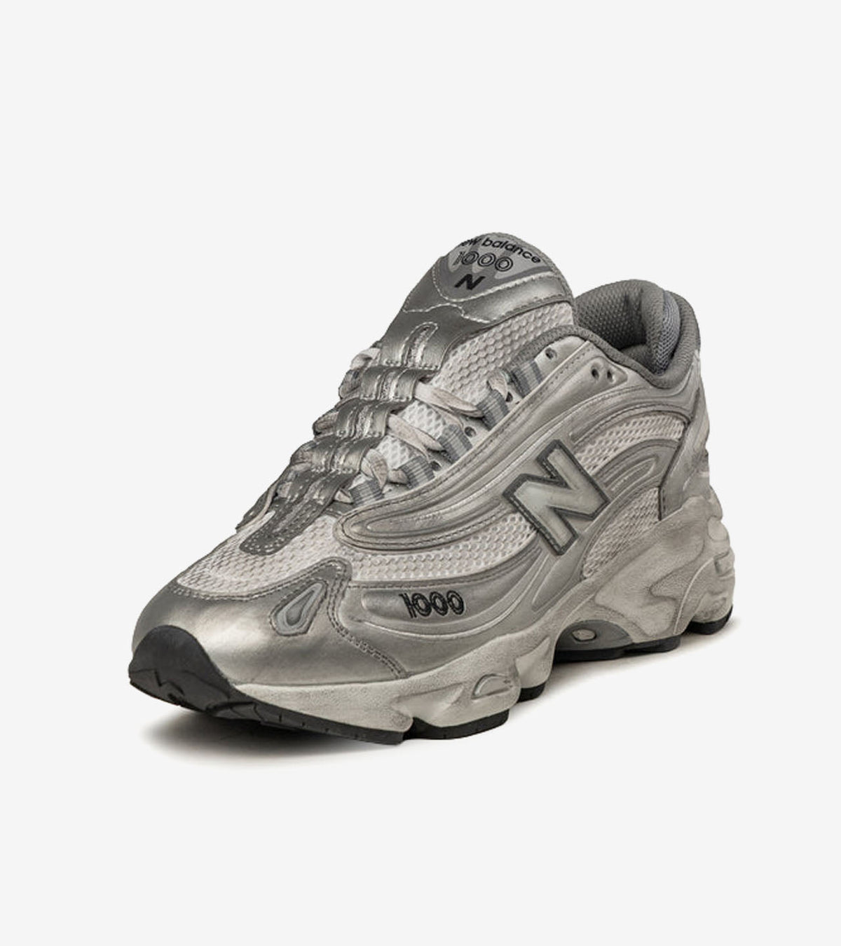 New Balance 1000 Silver Metallic Distressed — Moins de 200 €