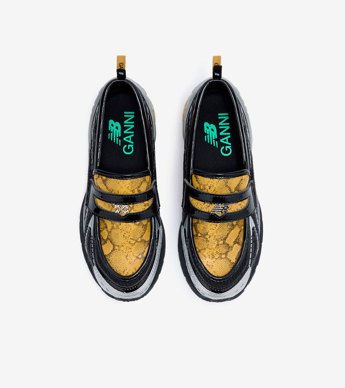 New Balance 1906L x GANNI – Black Fall Leaf Snakeskin