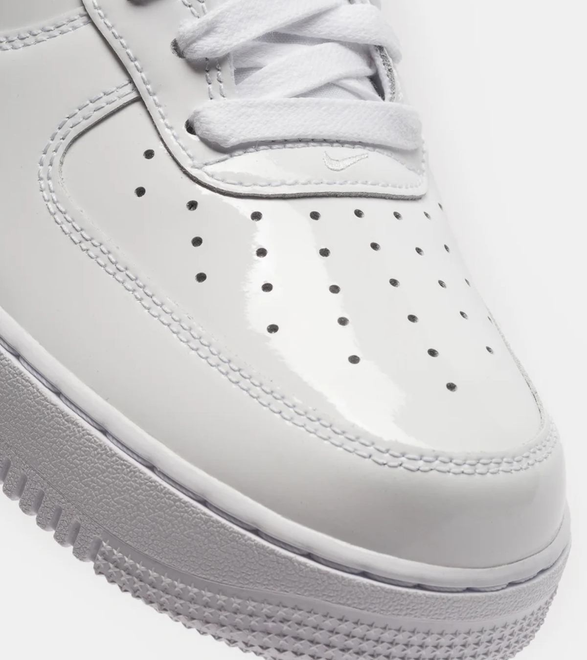 Nike Air Force 1 Low '07 Premium White Patent – Moins de 100€