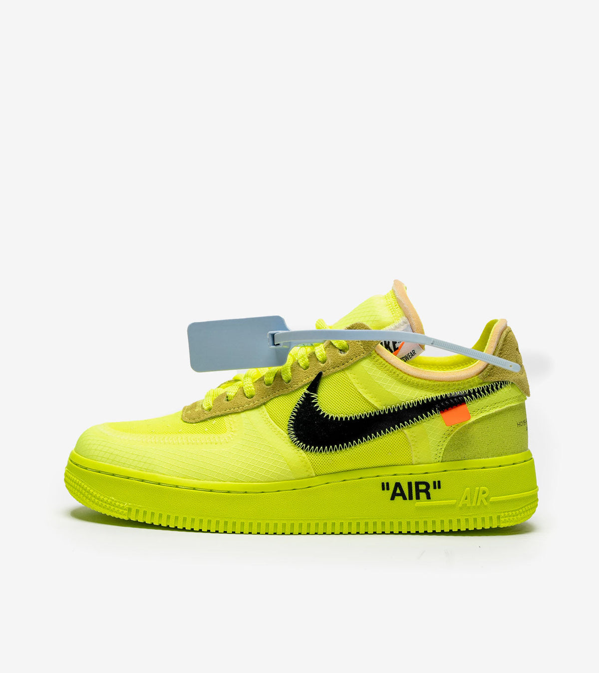 Nike Air Force 1 Low Off-White Volt — Collaboration Nike x Off-White