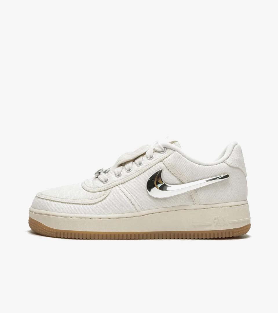 Nike Air Force 1 Low Travis Scott Sail – Collaboration Cactus Jack 2018