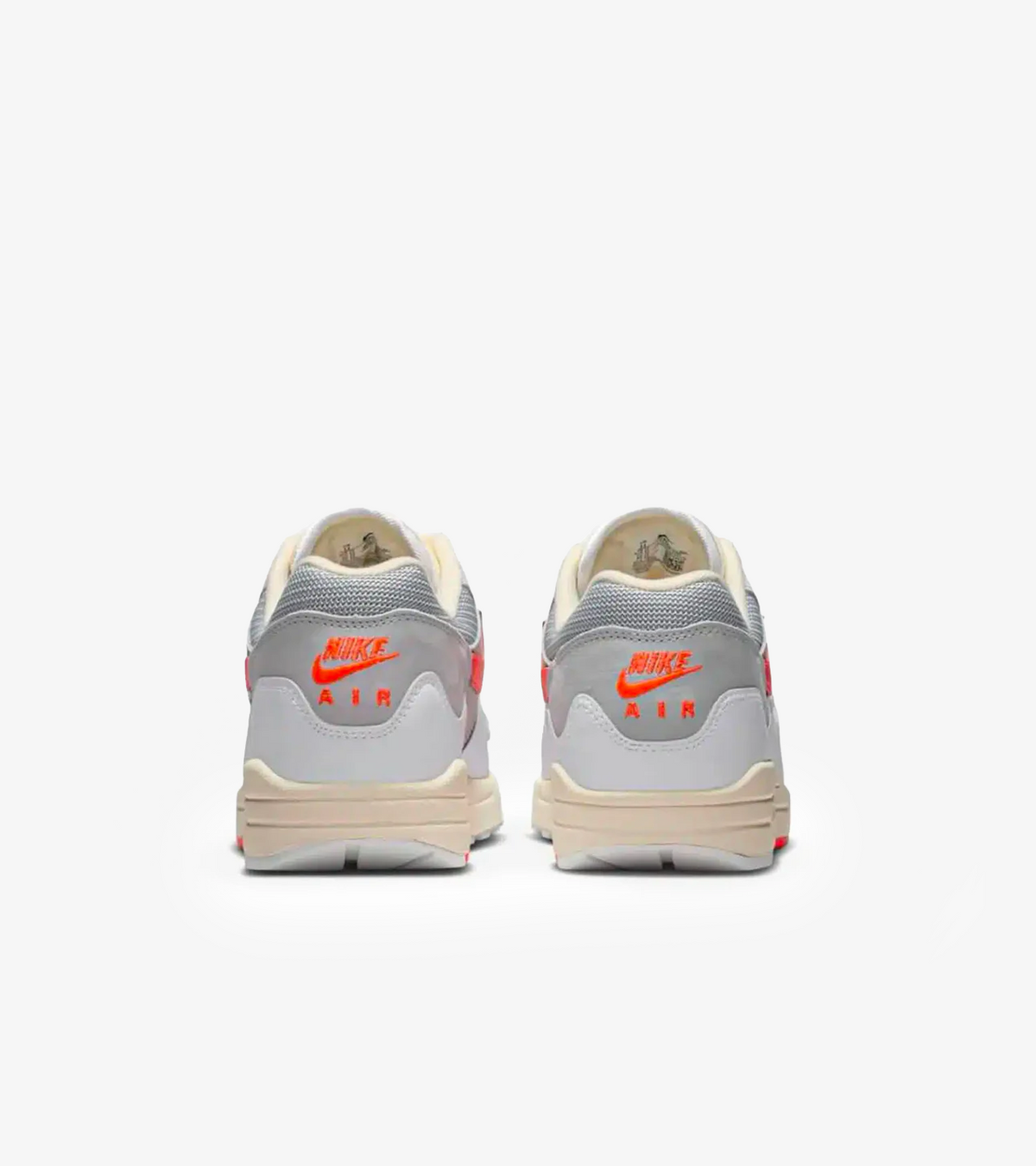 Nike Air Max 1 Patta Waves White Hyper Crimson (With Bracelet)