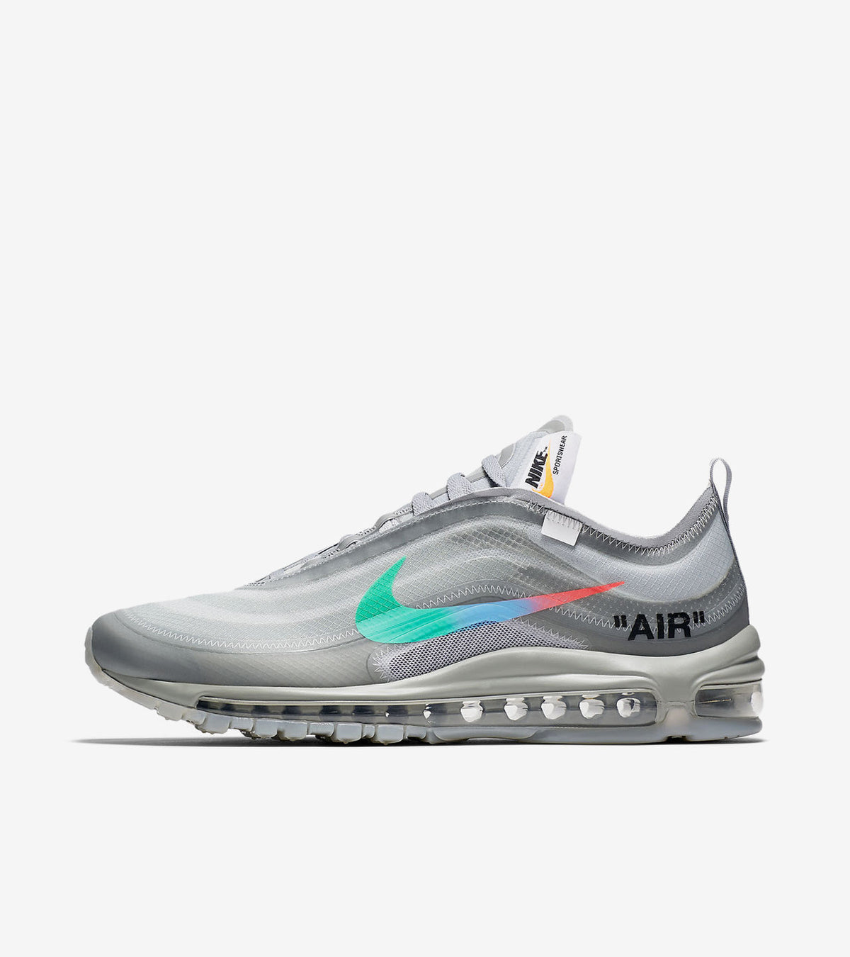 Nike Air Max 97 × Off-White « Menta » — Collaboration Virgil Abloh