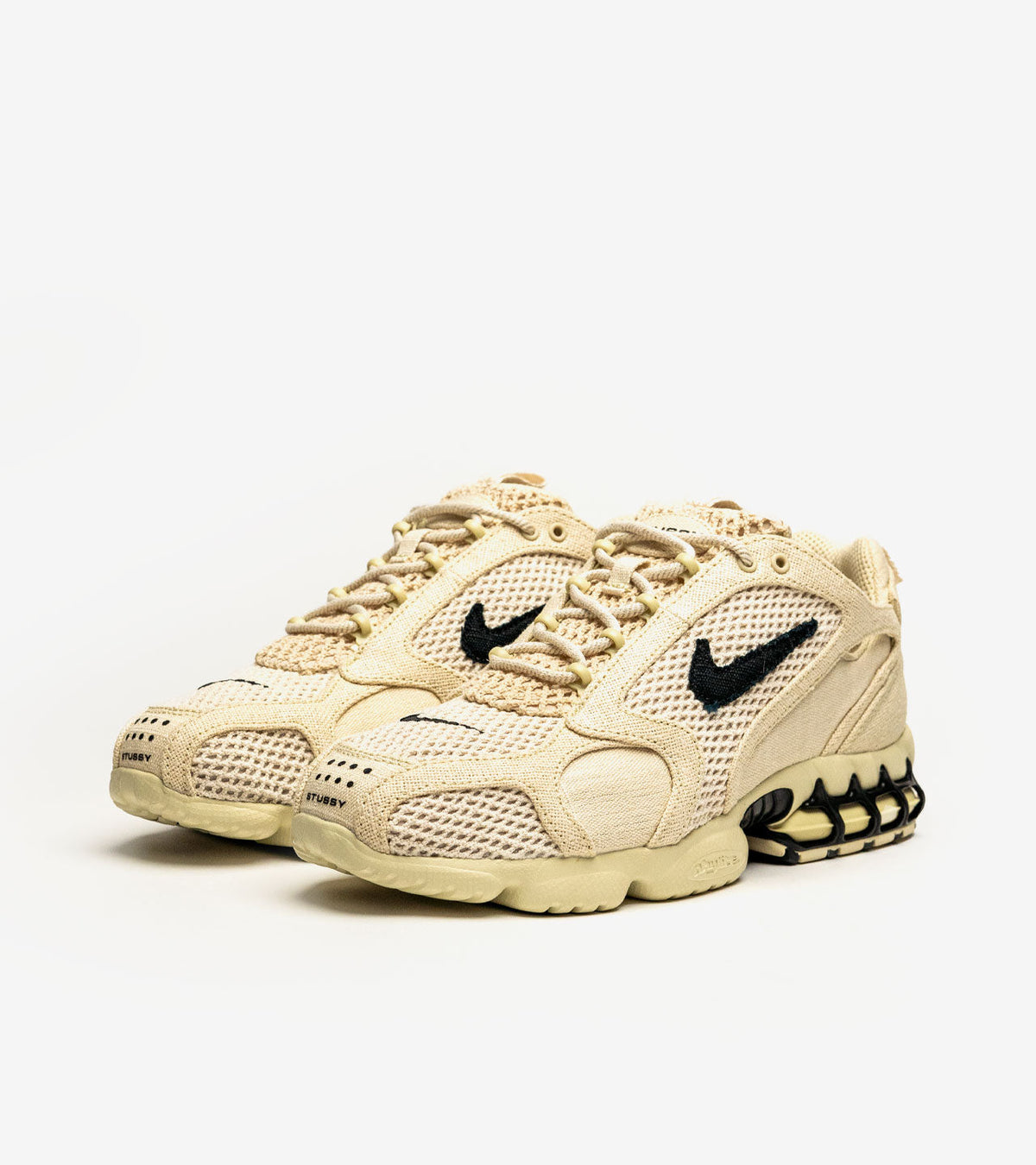Nike Air Zoom Spiridon Cage 2 x Stüssy Fossil