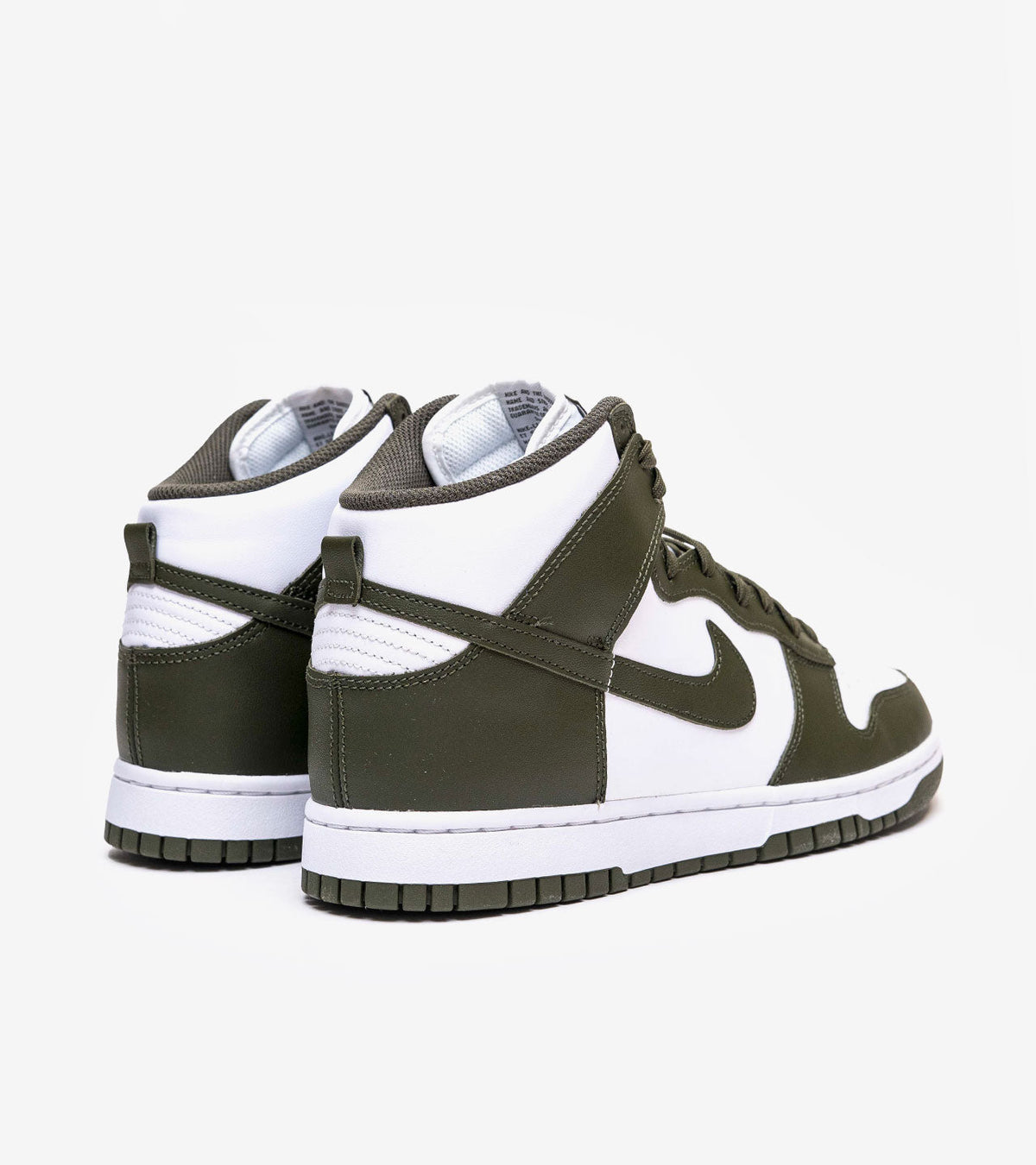 Nike Dunk High Retro — Cargo Khaki (White / Cargo Khaki)