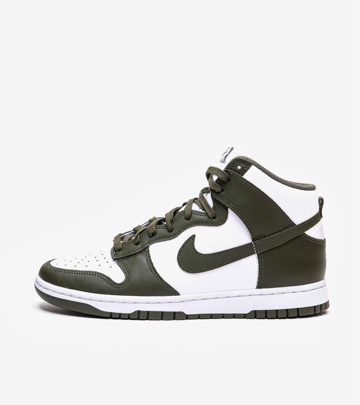 Nike Dunk High Retro — Cargo Khaki (White / Cargo Khaki)