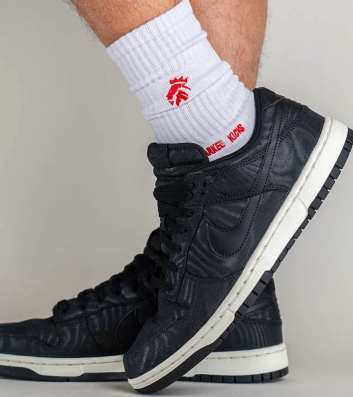 Nike Dunk Low 'Black Canvas' — Moins de 200€