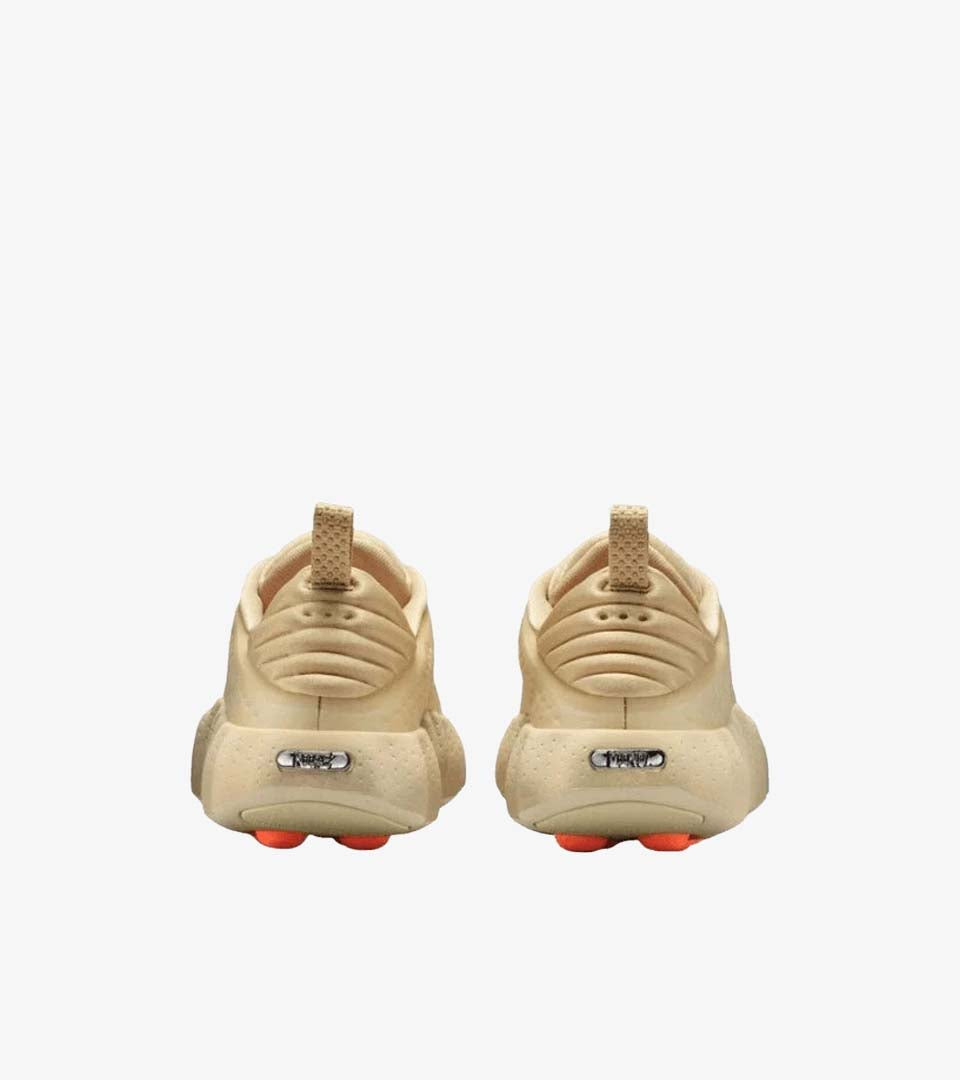 Nike Mind 002 — Light Khaki / Hyper Crimson