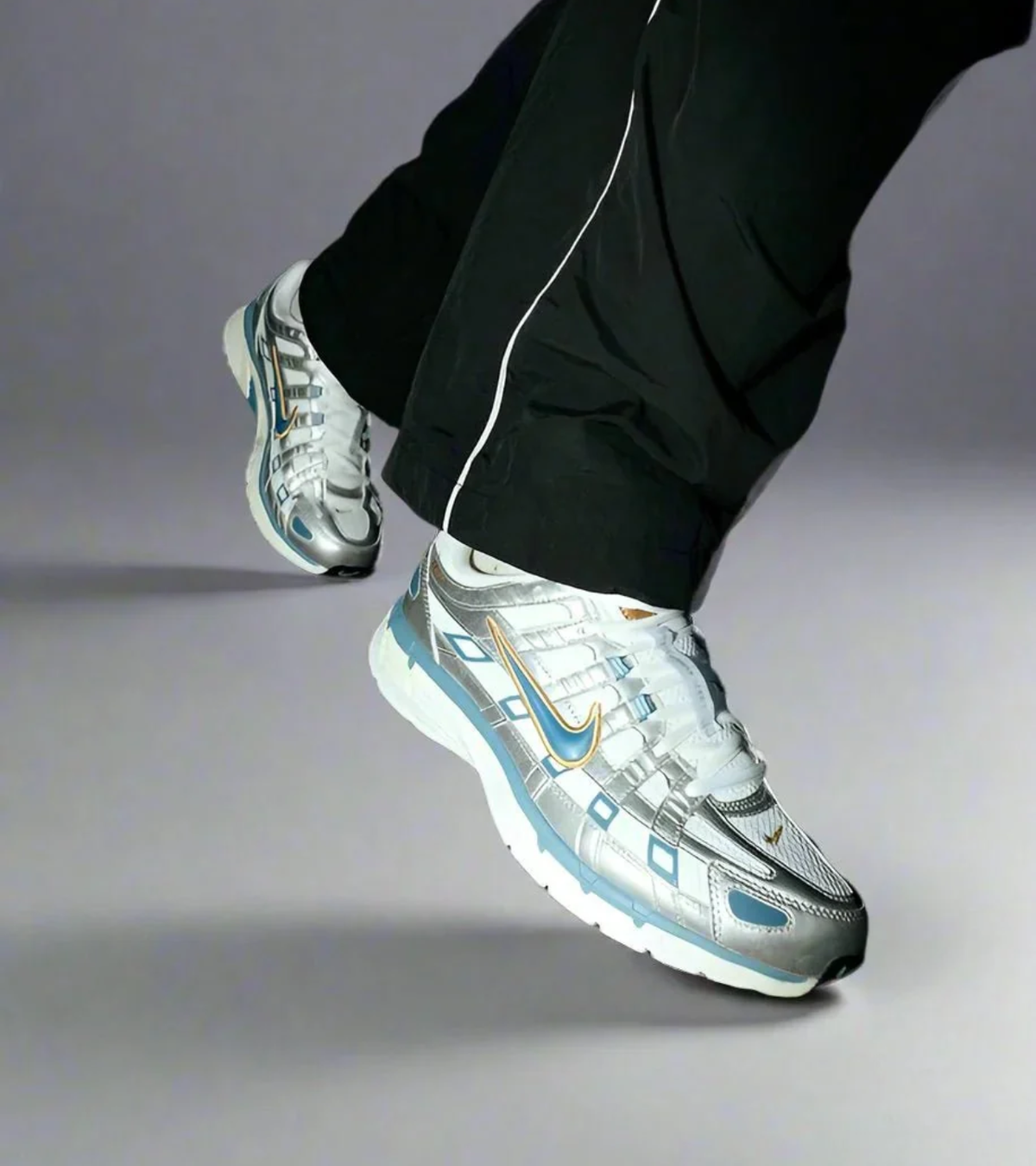 Nike P-6000 Metallic Silver Aegean Storm – Moins de 100 €