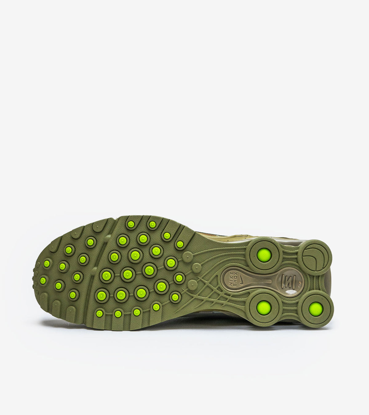 Nike Shox Ride 2 SP Supreme — Neutral Olive / Electric Green (DN1615-200)