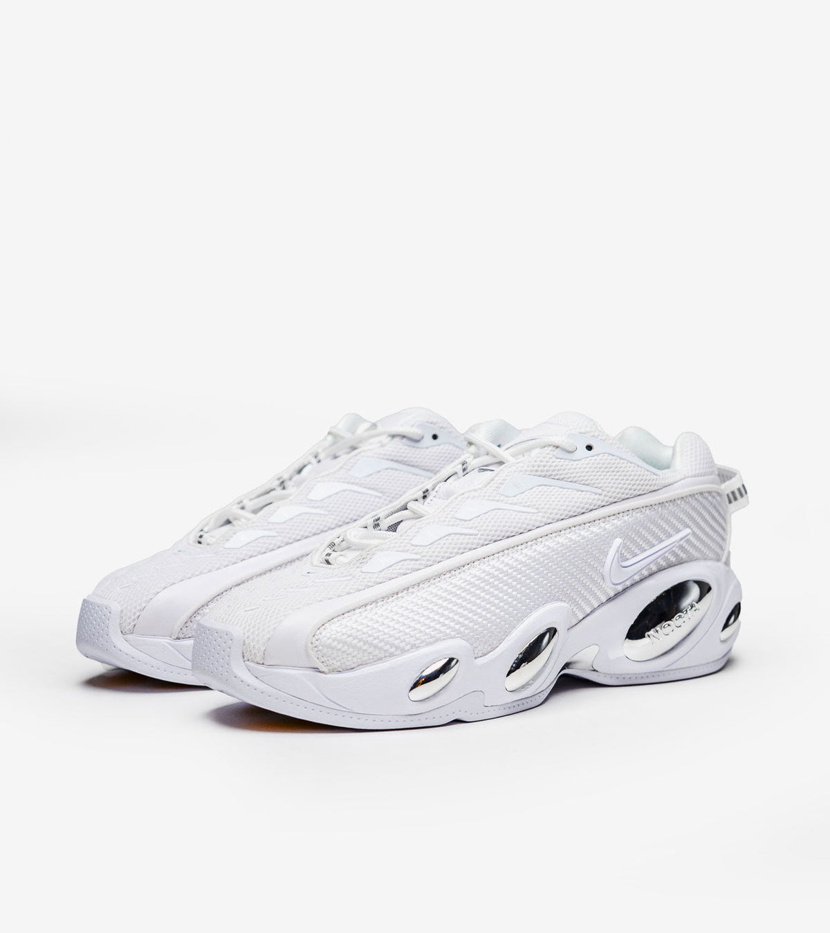 Nike x NOCTA Glide Drake White Chrome — Sneaker Blanc/Chrome