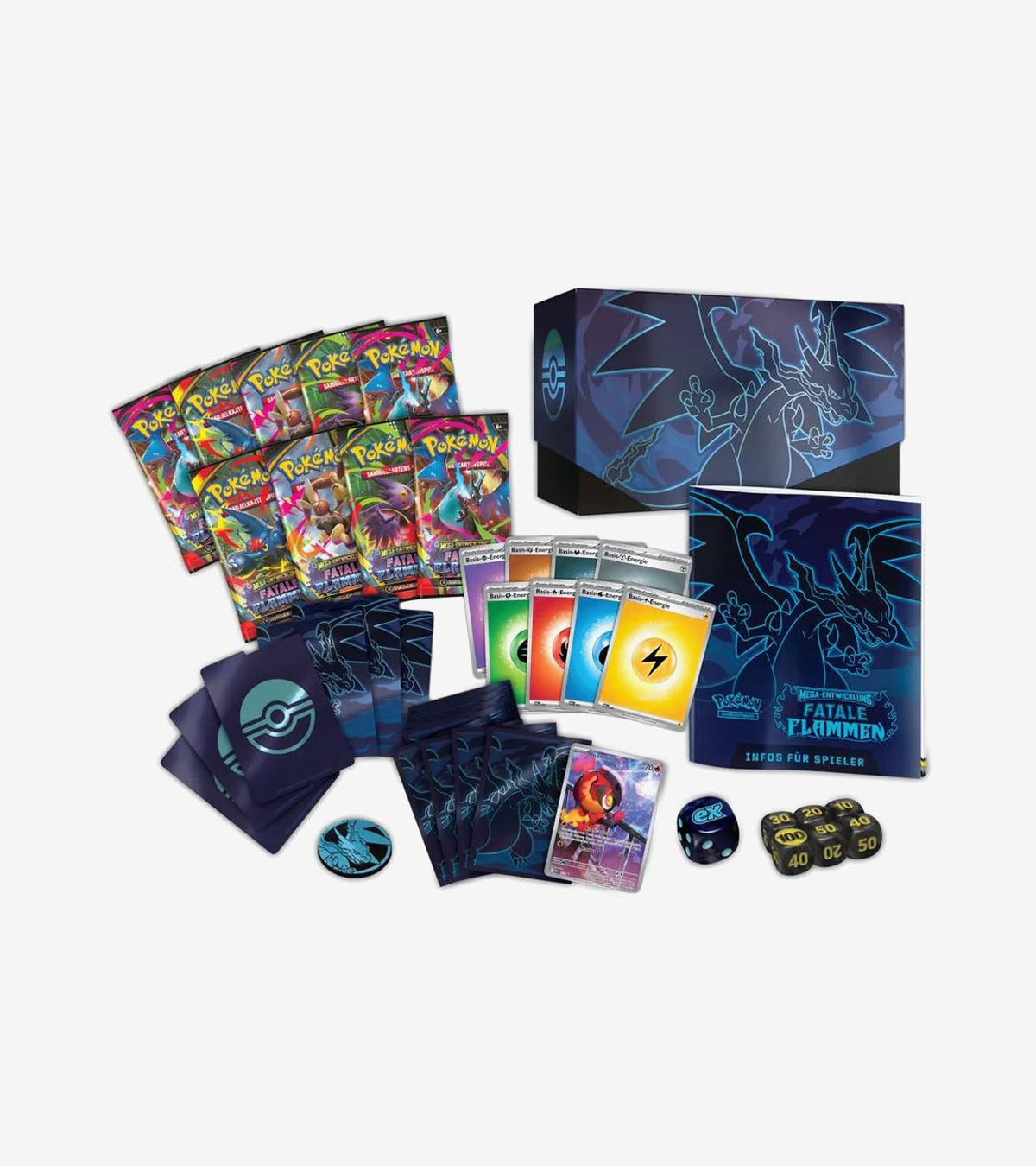 Pokémon TCG : Mega Evolution — Phantasmal Flames Elite Trainer Box (2025)